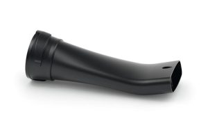 Platte blaasmond gebogen