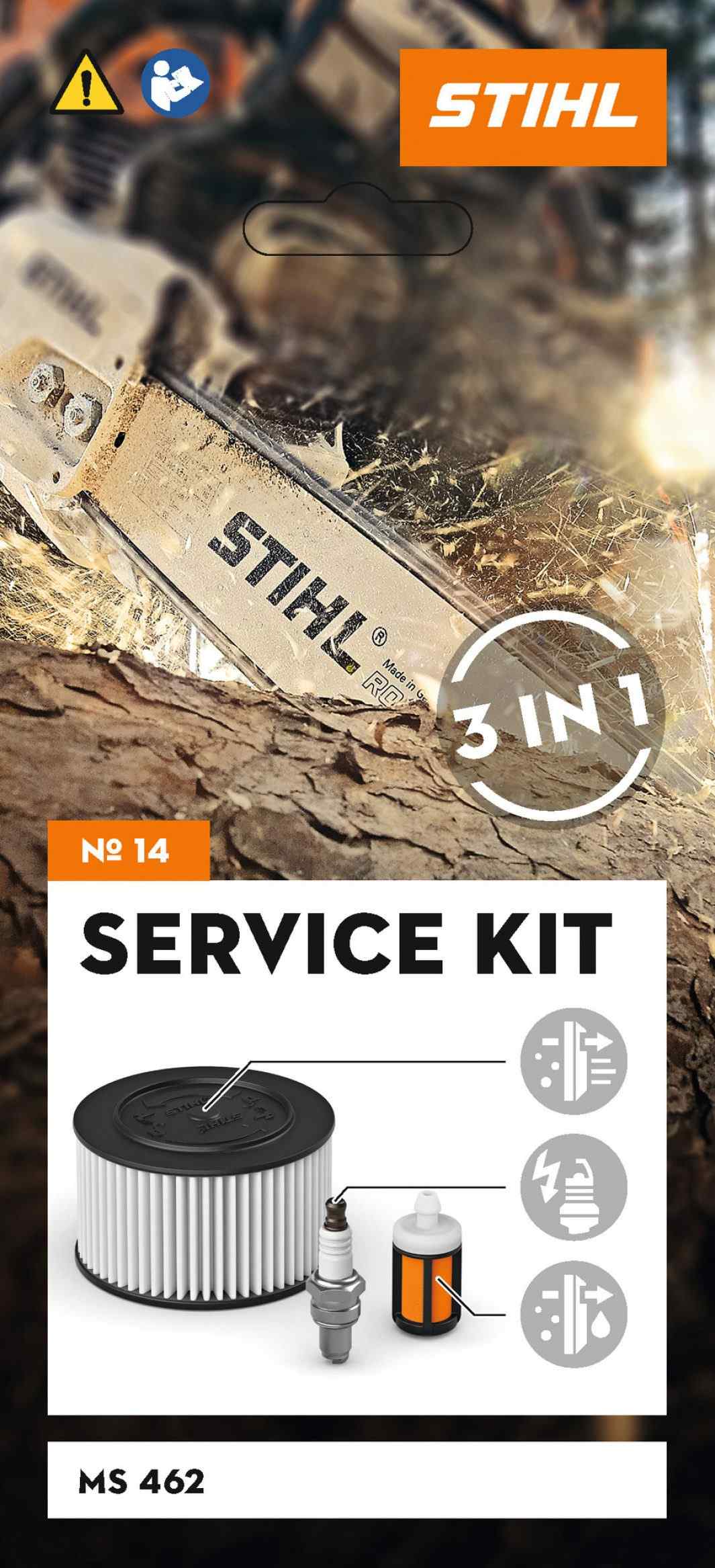 Service Kit 14 voor MS 462 2 Service Kit 14 voor MS 462 - Afbeelding 2