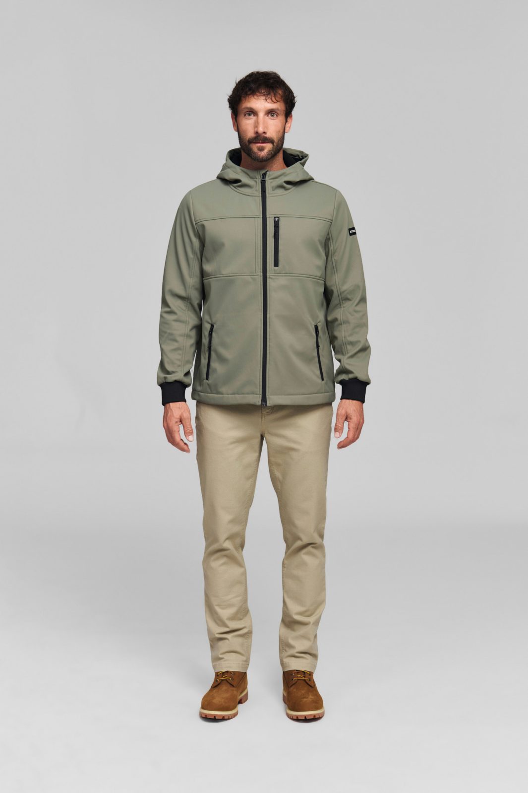 Stihl Softshell jack CASUAL groen Heren 3 Stihl Softshell jack CASUAL groen Heren - Afbeelding 3