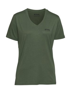 T-shirt, BASIC V GREEN