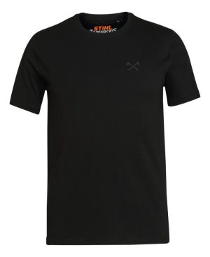 T-shirt SMALL AXE, zwart