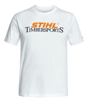 T-shirt TIMBERSPORT Unisex wit