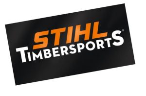 TIMBERSPORTS sticker, 50 x 25 cm
